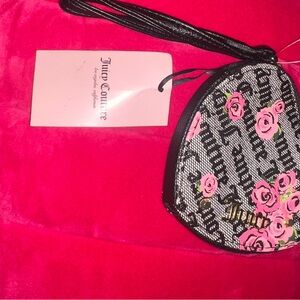 Juicy Couture Black and Pink Women's Bag